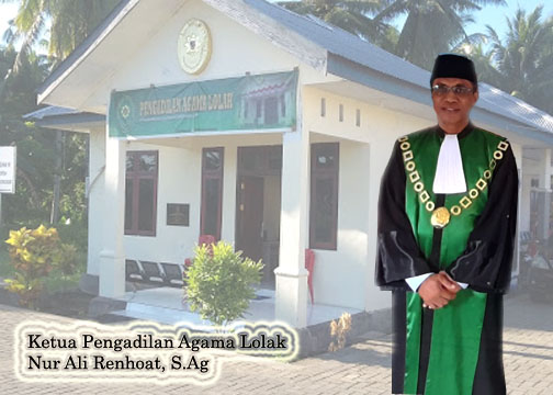 Foto untuk sambutan web Ketua Pengadilan Agama Lolak